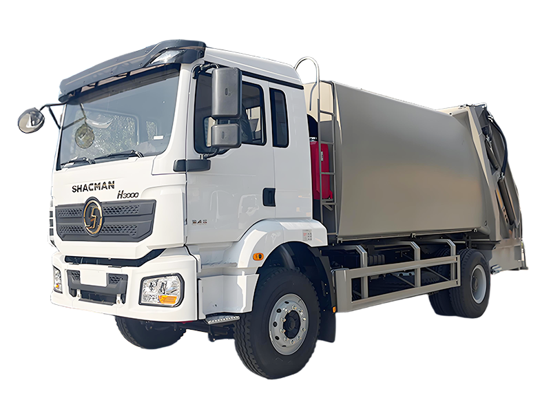 12-14CBM SHACMAN H3000 Compactador De Basura Cami&oacute;n De Basura Compactador Hidr&aacute;ulico S