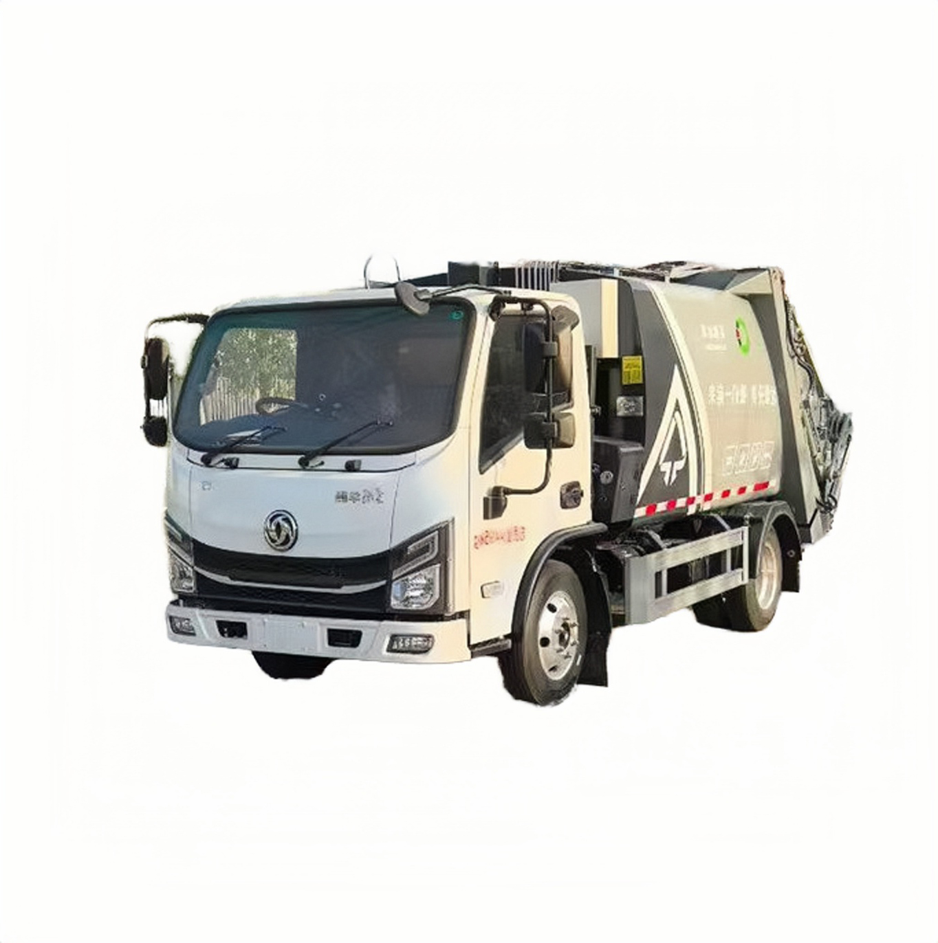Cami&oacute;n De Basura Comprimido Compacto Dongfeng 5m&sup3; | Capacidad De Aparcamiento Subterr&aa