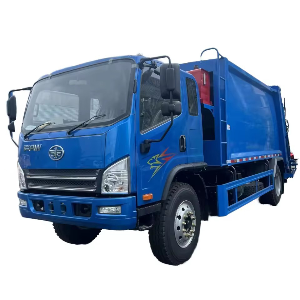 El Mejor Vendedor Jiefang FAW Comprimido Cami&oacute;n De Procesamiento De Basura 4x2 Diesel EU5 Com