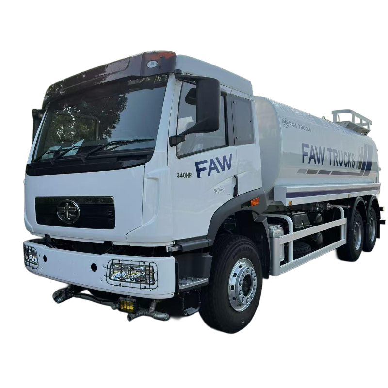 Cami&oacute;n Rociador De Agua FAW 6x4 20T Para La Construcci&oacute;n Y La Limpieza De Carreteras -