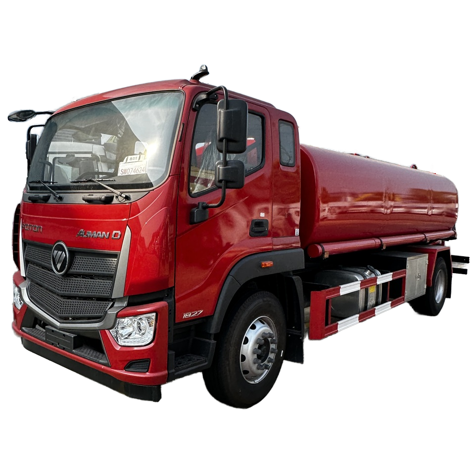 Foton 4x2 Diesel Water Bowser Truck 12CBM Sprinkler Water Carrier Con El Motor Y El Motor Del N&uacu