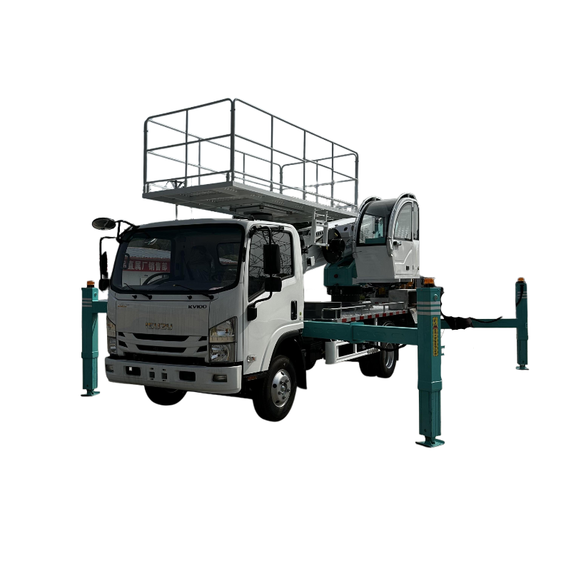 Nuevo Cami&oacute;n De Trabajo De Alta Altitud Con Brazo Aislado Para Reparar La Potencia Del Veh&ia