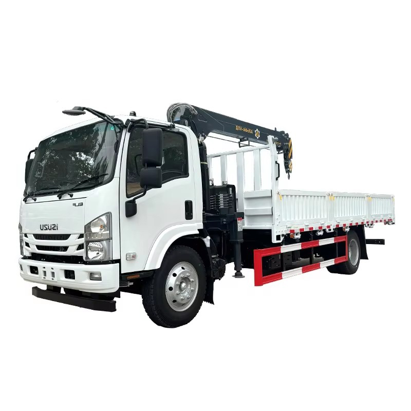 1SUZU ELF 700P 5 Toneladas De Cami&oacute;n Montado Gr&uacute;a Telesc&oacute;pica De La Pluma De La