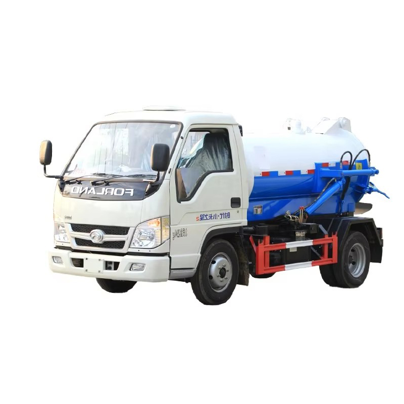 Foton Mini Cami&oacute;n De Succi&oacute;n De Aguas Residuales 2 CBM 4x2 Cami&oacute;n De Tanque De 