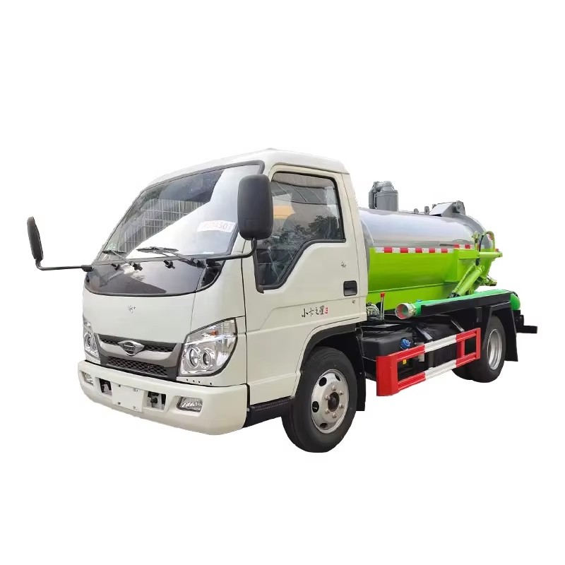 Foton 3000L Cami&oacute;n De Succi&oacute;n De Aguas Residuales 4x2 Cami&oacute;n Cisterna De Limpie