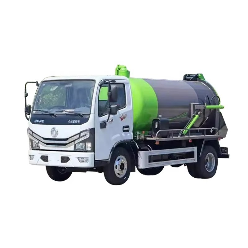 Dongfeng Peque&ntilde;o Cami&oacute;n De Succi&oacute;n De Aguas Residuales 5 CBM Cami&oacute;n De T