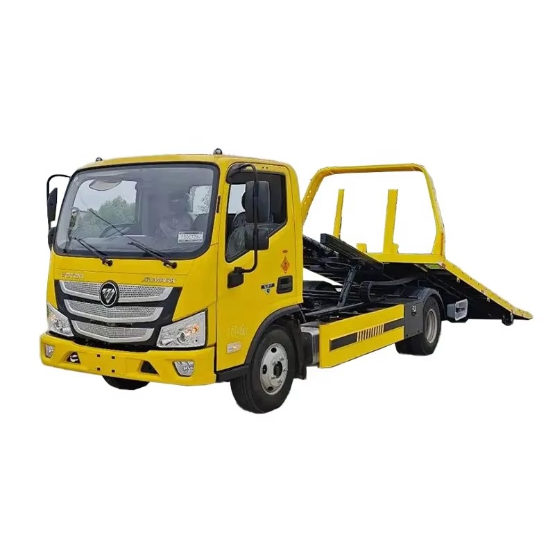 Foton Flatbed Wrecker Remolque Truck 4x2 Cami&oacute;n De Remolque De Carretera Para Rescate De Veh&