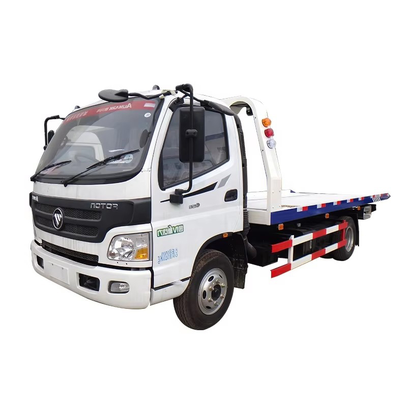 Foton 5 Toneladas De Plataforma Plana Desgarrador De Remolque 4x2 Cami&oacute;n Desgarrador De Carre
