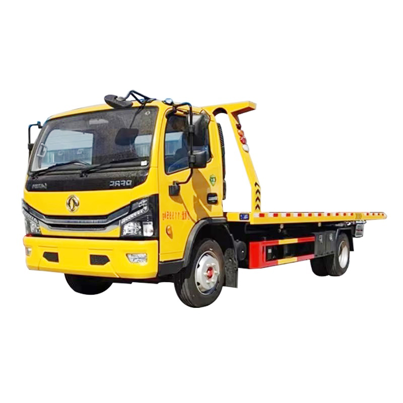 Venta Directa De F&aacute;brica Dongfeng Flatbed Remolque Cami&oacute;n Destrozador 4x2 Cami&oacute;