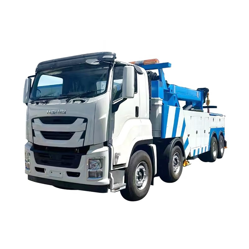1SUZU GIGA 8x4 Rotator Wrecker Remolque Truck 40Ton Recuperaci&oacute;n Para Rescate De Emergencia