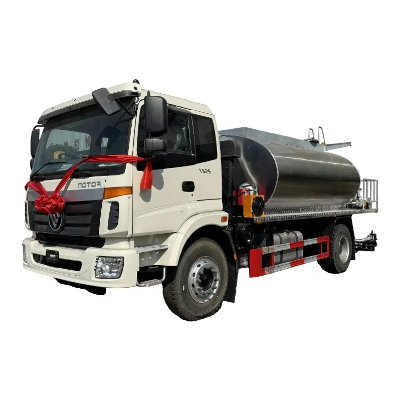 Exportaci&oacute;n Foton Auman Asfalto Pulverizaci&oacute;n De Bitumen Cami&oacute;n 7 CBM Carretera