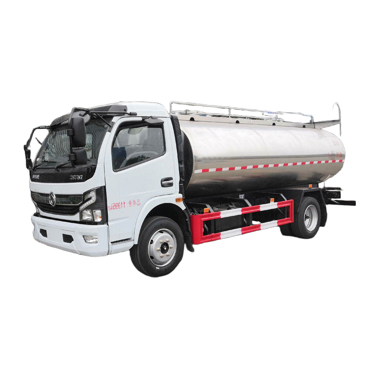 Nuevo 8.3cbm Cami&oacute;n Cisterna De Leche Dongfeng Acero Inoxidable 120HP Cami&oacute;n Tanque De
