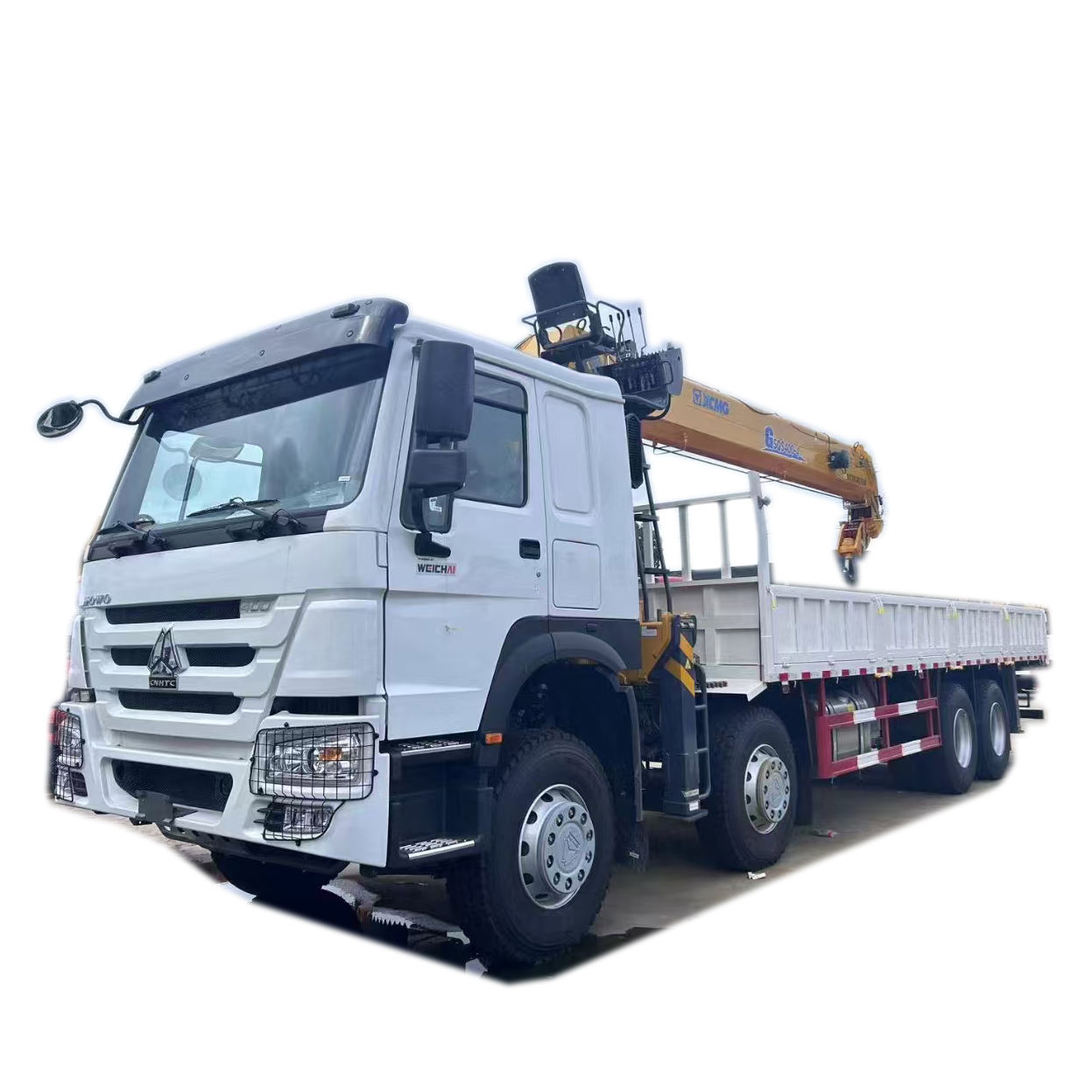 HOWO SINOTRUK 16T 20T 25T Cami&oacute;n De Carga De La Gr&uacute;a Del Autom&oacute;vil Con Gr&uacut