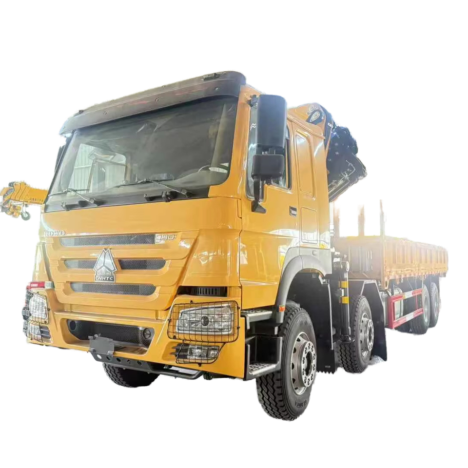 Sinotruk Howo Trinidad Gr&uacute;a De 16 Toneladas Gr&uacute;a De Cami&oacute;n 8 * 4