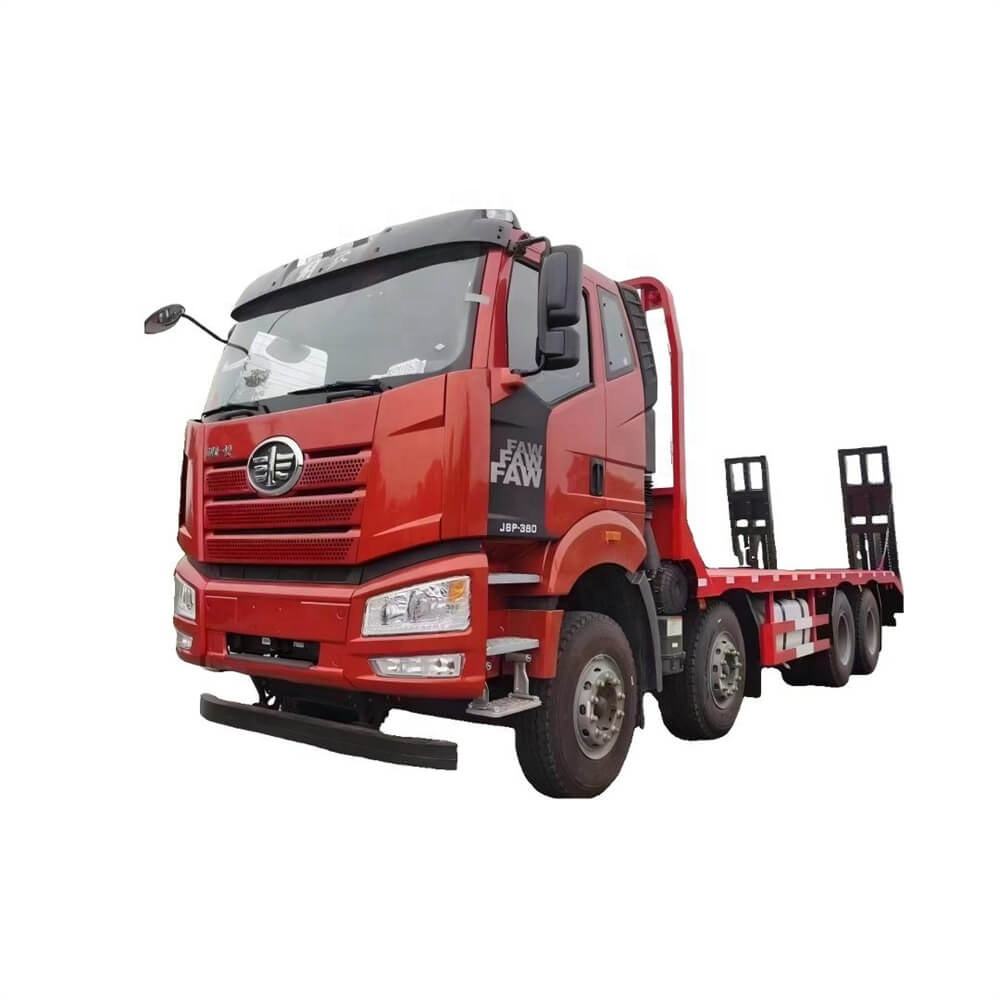 Cami&oacute;n Pesado FAW 8x4 De 20 Pies De Contenedor Con Escalera Trasera En Venta