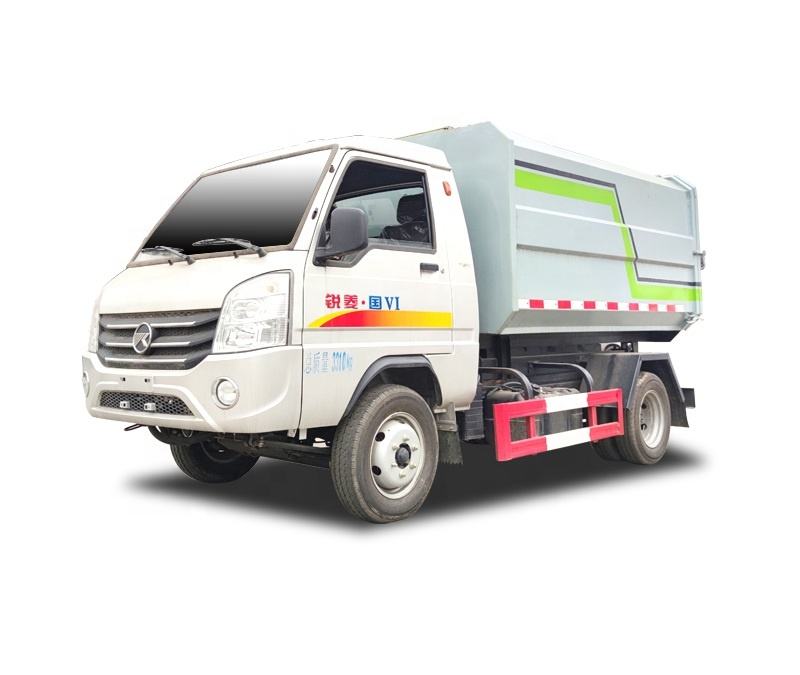 KAMA Mini 4x2 Veh&iacute;culo De Saneamiento Diesel 4 Metros C&uacute;bicos Cargador Lateral Trasero