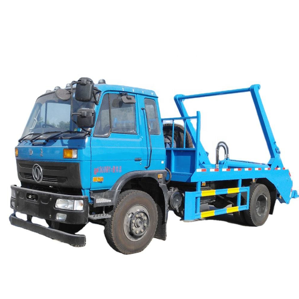 Nuevo Dongfeng 6-8 Toneladas Cami&oacute;n De Basura De Brazo Oscilante