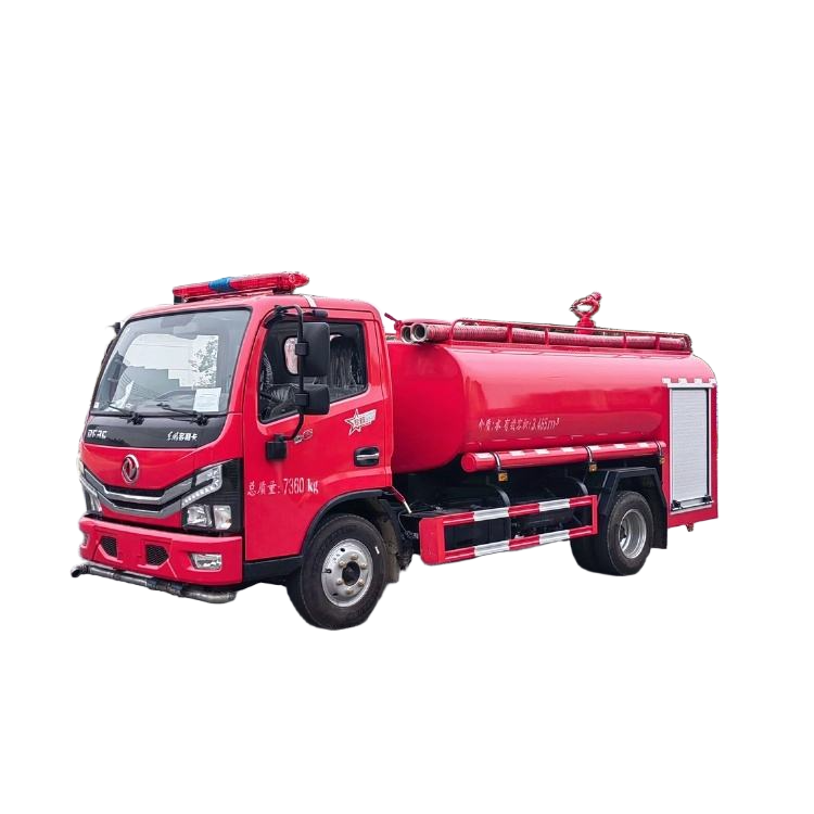 La Comunidad' S Cami&oacute;n De Bomberos Simple Puede Rociar Agua Para El Verde Y El Ca&nt