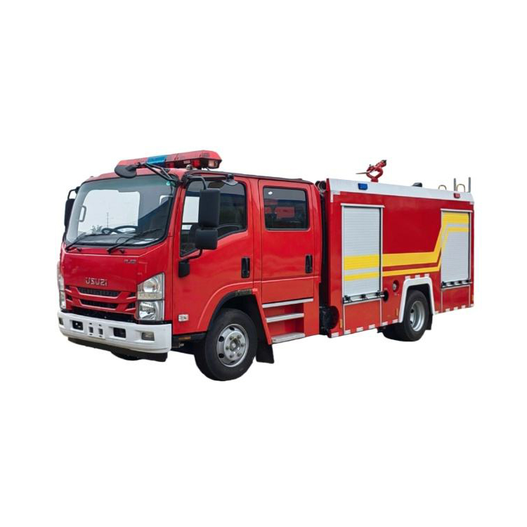 Cami&oacute;n De Bomberos De Espuma De Agua De Altura De Trabajo De 3,5 Toneladas De Diesel 4X2 Con 