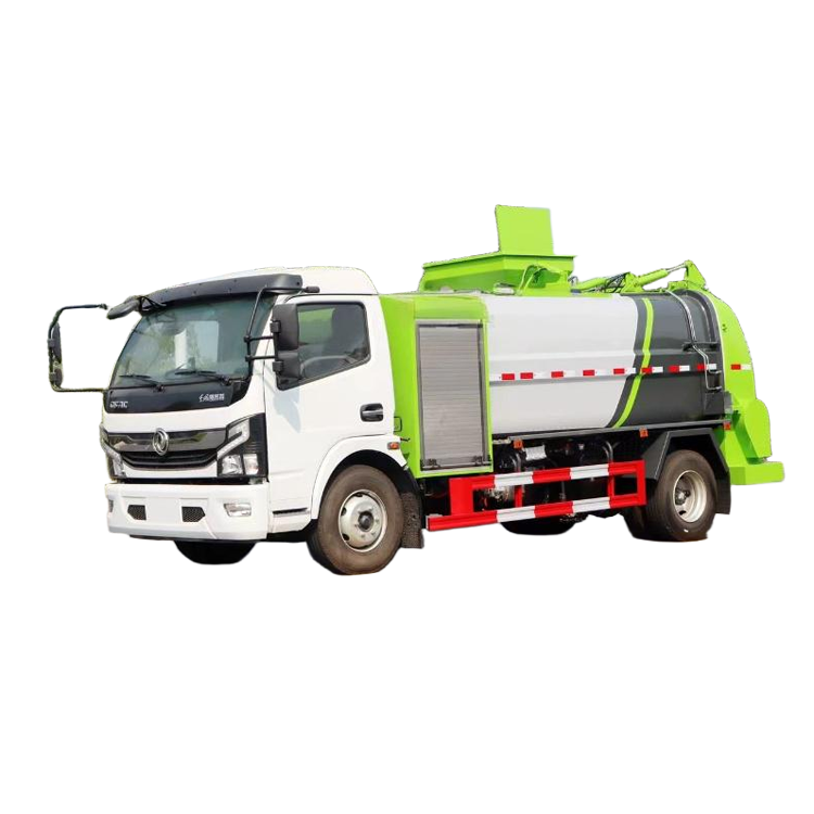 Dongfeng 4x2 Manual Transmisi&oacute;n Puro El&eacute;ctrico Cocina Residuos Cami&oacute;n De Basura