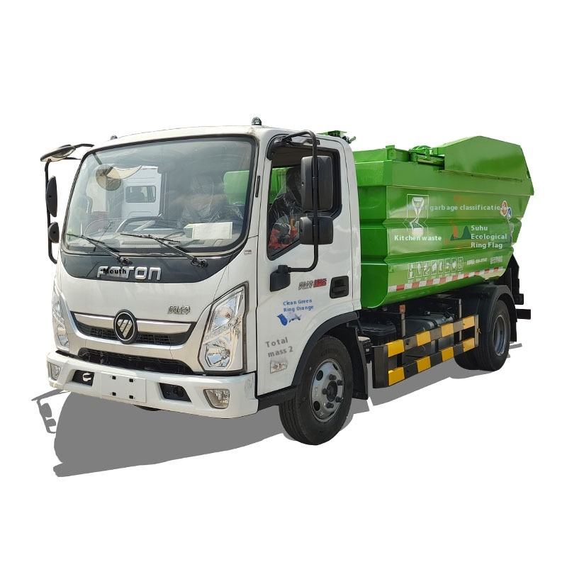 Dongfeng 5 Cuadrados 5 Toneladas De Alta Posici&oacute;n De Acoplamiento De Cami&oacute;n De Basura 
