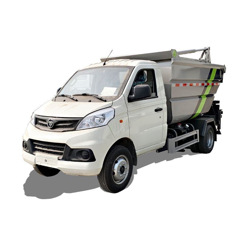 Foton Sanitary Manual Diesel Comprimido Cami&oacute;n De Basura Veh&iacute;culo Especial Para Eficie