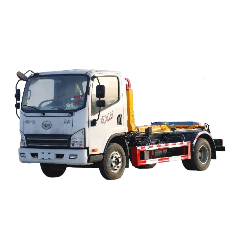 Euro VI Alto Rendimiento Diesel 4x2 Motor Azul Placa Liberaci&oacute;n Brazo Cami&oacute;n De Basura