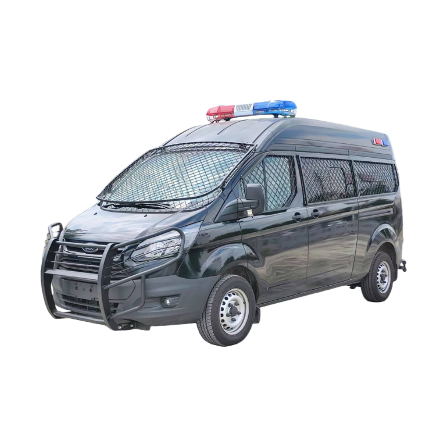 Ford Explosion Proof Prison Truck Anti-Escape Seguro De La Furgoneta De Prisi&oacute;n Con CCTV Y Si