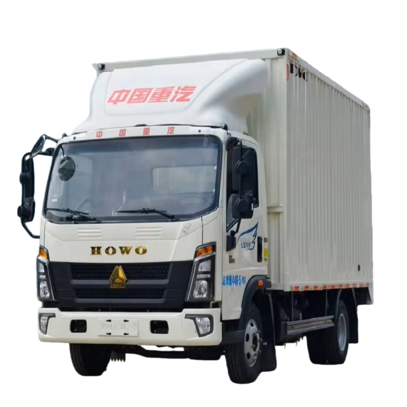 Howo 4X2 Nuevo Diesel 6 Toneladas Caja Cami&oacute;n De Carga Para La Entrega De Bienes Al Por Menor