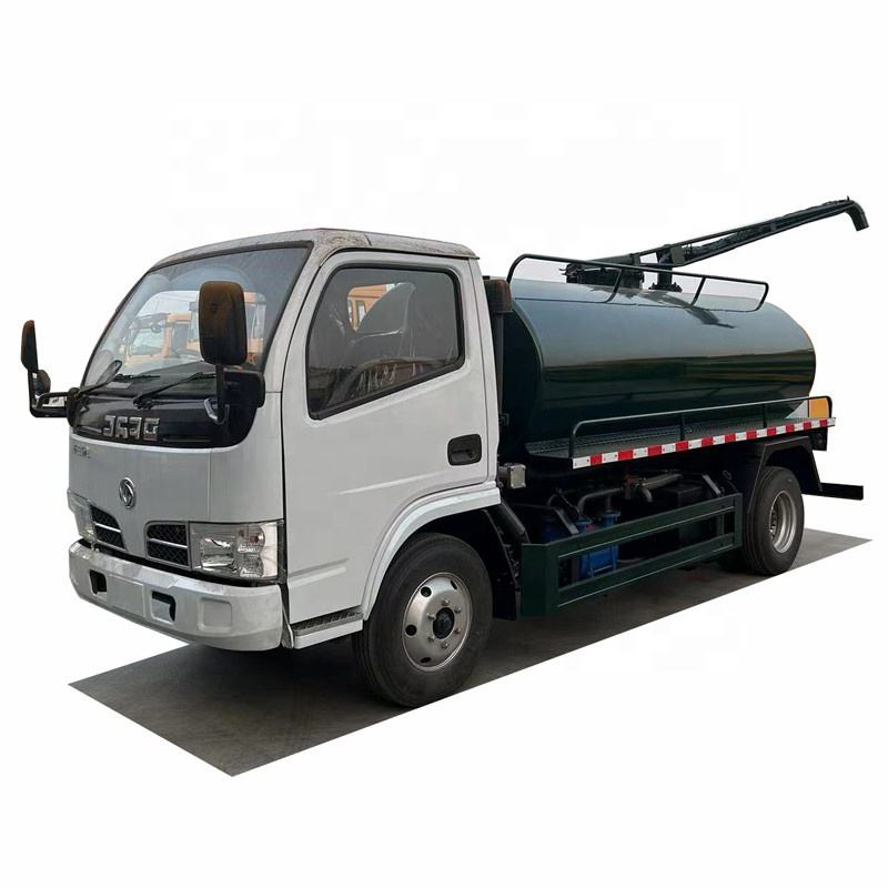China Dongfeng 3000l Feces Cami&oacute;n Succi&oacute;n 4x2 3CBM Vac&iacute;o S&eacute;ptico Fecal L