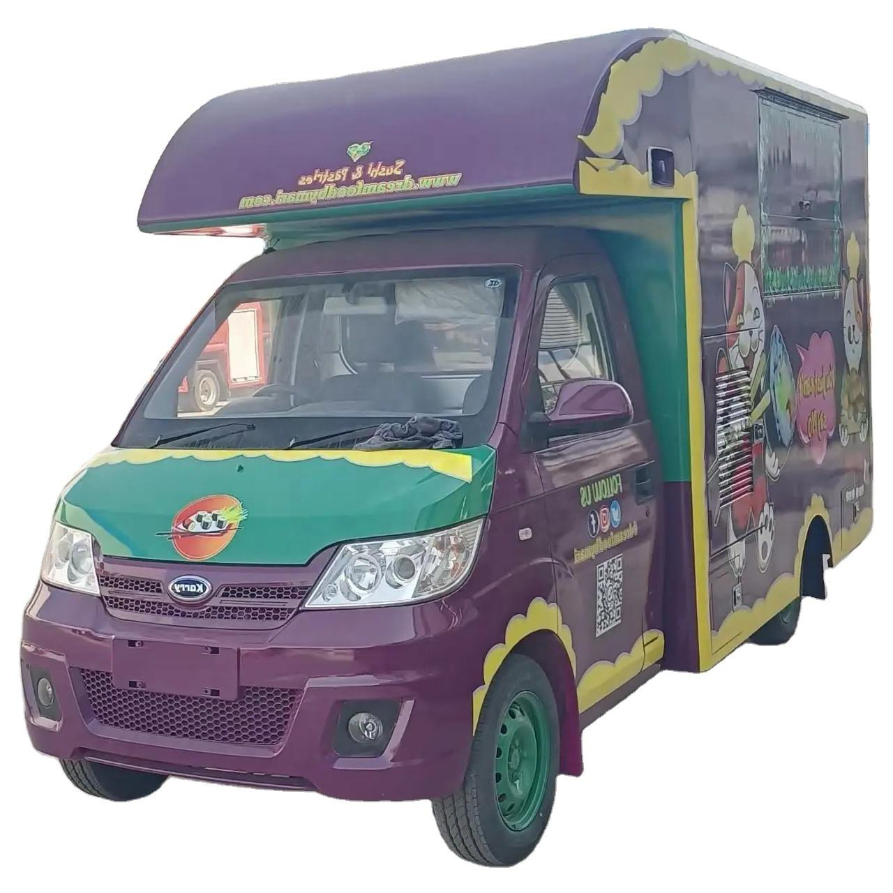 2024 Mejor Venta M&oacute;vil Snack Coffee Food Truck Con Cocina Completa En Venta
