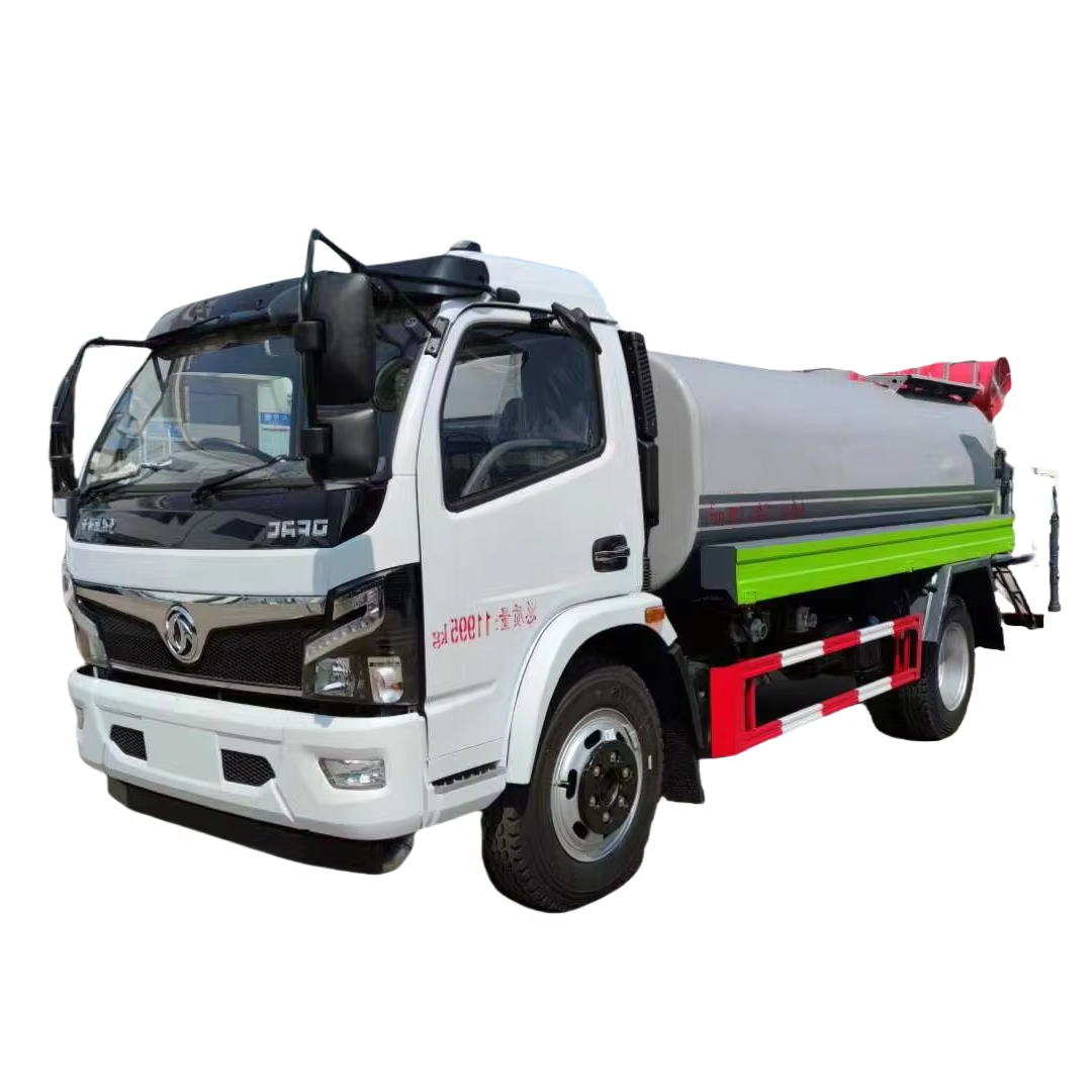 Dongfeng Dorica 9 Cami&oacute;n Rociador Verde De Metro C&uacute;bico Para Lavado De Carreteras