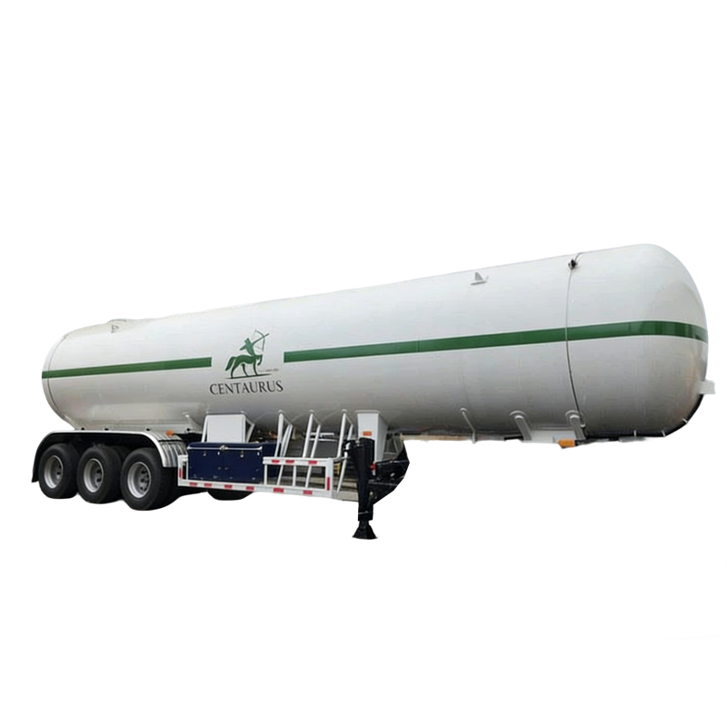 Semirremolque De Cisterna De Transporte De Gas De 3 Ejes 54M3 54000Liters