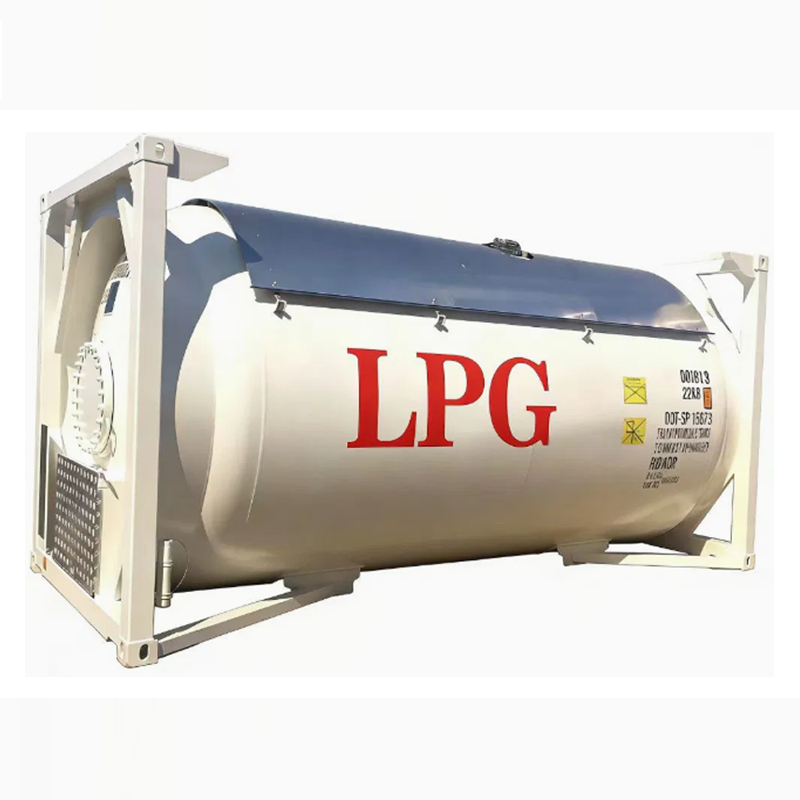 ASME LPG Tanque De Almacenamiento 2.5-10 Toneladas 1.6MPa Propano PressureVessel Para La Venta