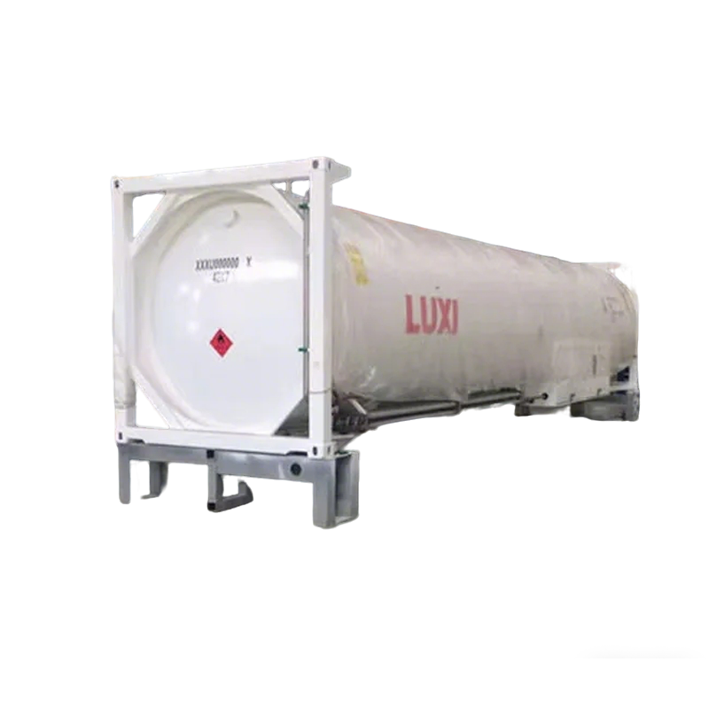 ASME Soluciones De Almacenamiento De Gas L&iacute;quido LPG 20FT/40FT Un T75 ISOTank Container