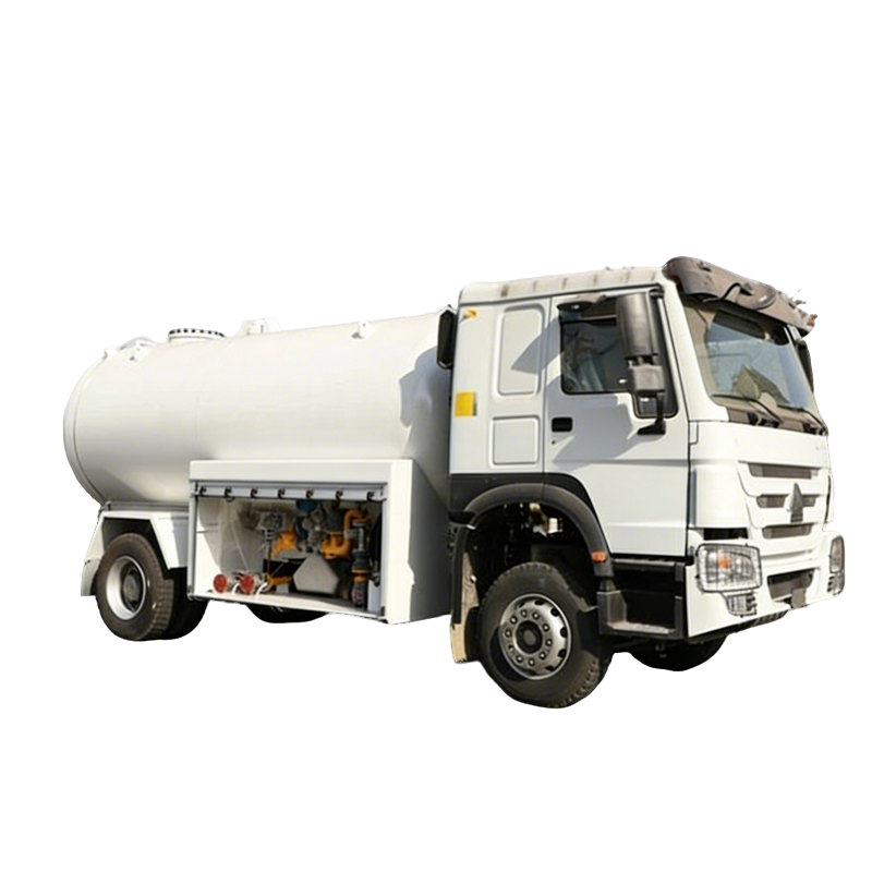 HOWO 8Tons Cami&oacute;n Medidor De Flujo De Masa LPG Bobtail