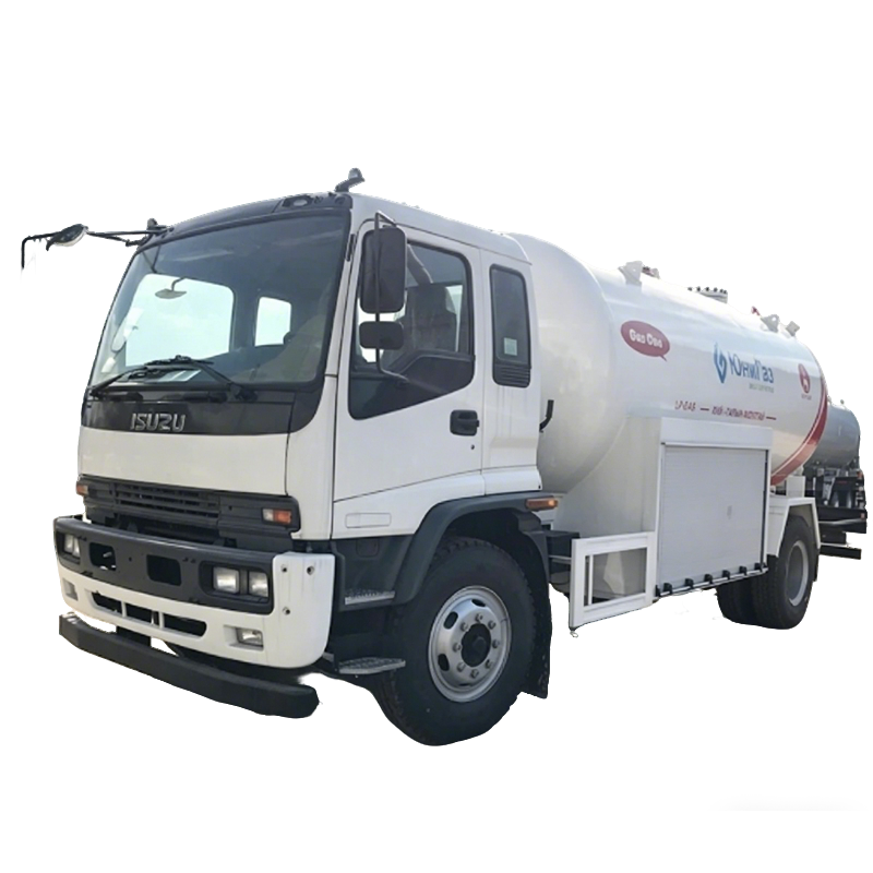 15 Metros C&uacute;bicos ISUZU LPG Gas Llenado Cami&oacute;n Cisterna
