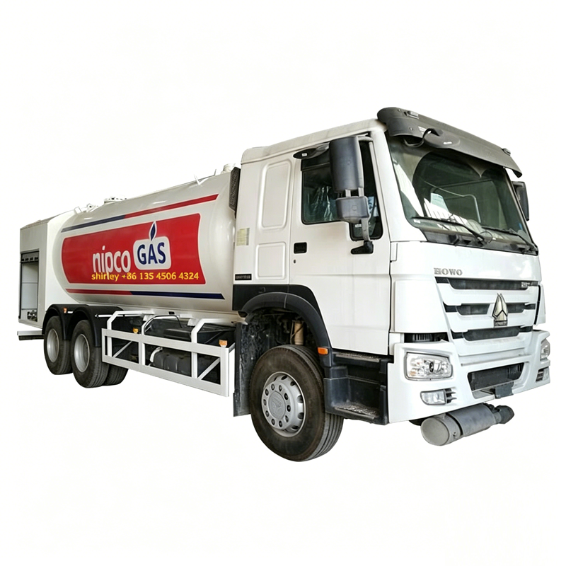 Howo 10 Ruedas 24000L Propano TankTruck